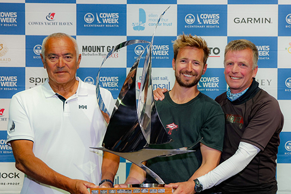 Overall North Sails Cowes Week winners XOD Lone Star