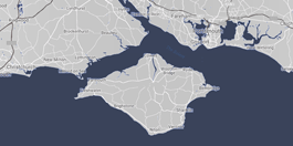 Map of Southern England