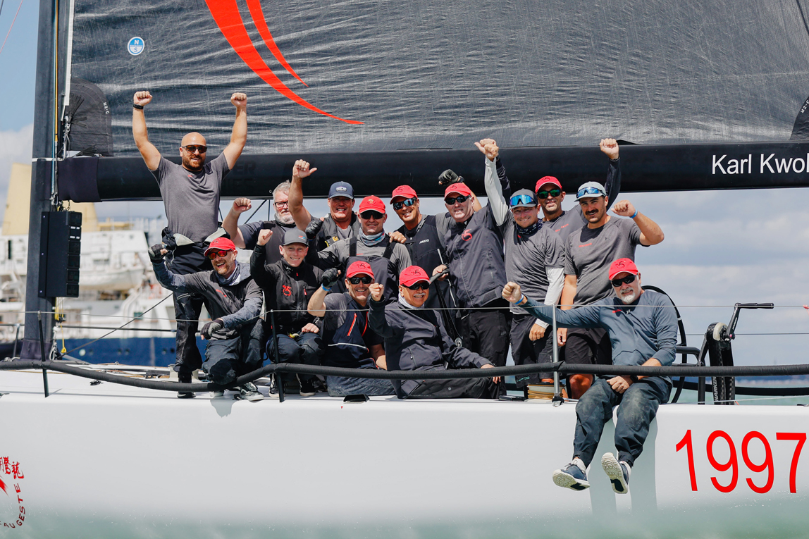 IRC Class Zero's Beau Geste wins Britannia Cup